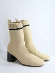 Bellucci Botki w kolorze beżowym rozmiar: 38. Brązowe botki Bellucci, bez wzorów, bez obcasa, bez zapięcia. Za 130.99 zł.