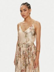 ViCOLO Top TB2659 Kolorowy Regular Fit. Topy ViCOLO, s, bez wzorów, z wiskozy, bez kołnierzyka, bez ramiączek. Za 159.99 zł.