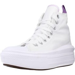 Tenisówki Converse Model Chuck Taylor All Star Move Hi Kolor Biały. Białe trampki Converse, bez wzorów, z tkaniny, bez zapięcia. Za 280.57 zł.