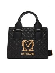LOVE MOSCHINO Torebka JC4303PP1NK1200A Czarny. Czarne torebki klasyczne Love Moschino, bez wzorów, ze skóry, bez dodatków. Za 1,279.00 zł.