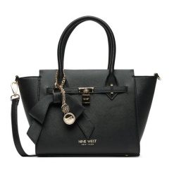 Torebka Nine West. Czarne torebki klasyczne Nine West, bez wzorów, bez dodatków. Za 349.99 zł.