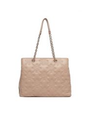 Nine West Torebka CEO-PRIME ELEGANCE-LA374-5652 Beżowy. Brązowe torebki klasyczne Nine West, bez wzorów, ze skóry, bez dodatków. Za 249.99 zł.