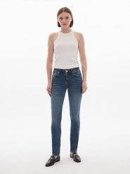 LTB Dżinsy "Aspen" - Slim fit - w kolorze niebieskim rozmiar: W25/L30. Niebieskie jeansy LTB, l, z aplikacjami. Za 70.41 zł.