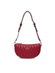 Guess Torebka Valla Mini HWQG81 22720 Czerwony. Czerwone torebki klasyczne Guess, z aplikacjami, ze skóry, bez dodatków. Za 469.99 zł.