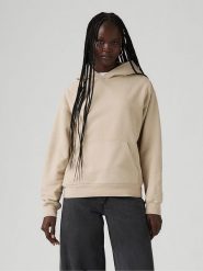 Levi's Bluza w kolorze beżowym rozmiar: S. Brązowe bluzy Levi's®, s, bez wzorów, z bawełny, z kapturem. Za 136.45 zł.