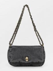 Becksöndergaard Torebka w kolorze antracytowym - 24 x 22 x 15 cm rozmiar: onesize. Czarne torby na ramię Becksöndergaard, bez wzorów, z bawełny, na ramię, bez dodatków. Za 173.99 zł.