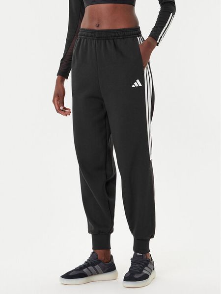 Adidas Spodnie dresowe Tiro 3-Stripes JL7488 Czarny Loose Fit. Czarne spodnie dresowe Adidas, l, bez wzorów, z dresówki. Za 189.99 zł.