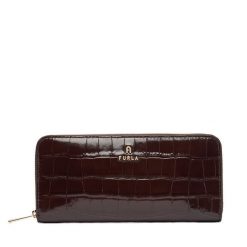 Portfel Furla. Brązowe portfele Furla, bez wzorów. Za 809.99 zł.
