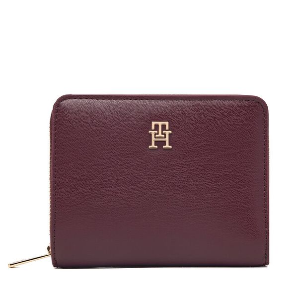 Portfel Tommy Hilfiger. Czerwone portfele TOMMY HILFIGER, bez wzorów. Za 249.99 zł.