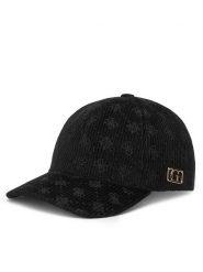 Guess Czapka z daszkiem AW5391 POL01 Czarny. Czarne czapki Guess, z aplikacjami, z bawełny. Za 159.99 zł.