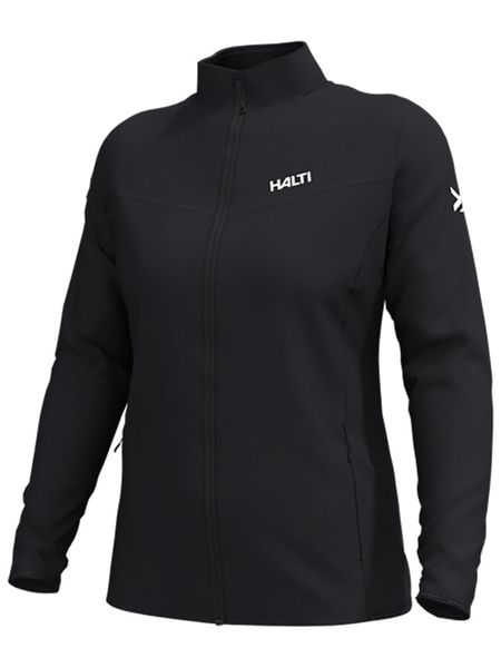 Halti Kurtka softshellowa "Wedge" w kolorze czarnym rozmiar: 38. Czarne kurtki sportowe HALTI, bez wzorów, bez kaptura, outdoorowe. Za 144.24 zł.