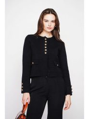 C& Jo Kardigan w kolorze czarnym rozmiar: 38. Czarne kardigany C& Jo, bez wzorów. Za 147.91 zł.