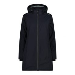 Płaszcz damski turystyczne CMP 32Z1406. Niebieskie płaszcze CMP, xl, bez wzorów, bez kaptura. W wyprzedaży za 461.40 zł.