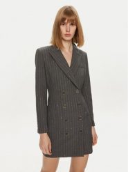 Simona Corsellini Sukienka codzienna A24CPAB028 Szary Regular Fit. Szare sukienki SIMONA CORSELLINI, na co dzień, bez wzorów, z syntetyku, bez kołnierzyka, bez ramiączek, proste. Za 1,069.00 zł.