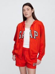 GAP Bluza w kolorze czerwonym rozmiar: S. Czerwone bluzy GAP, s, bez wzorów, bez kaptura. Za 100.99 zł.