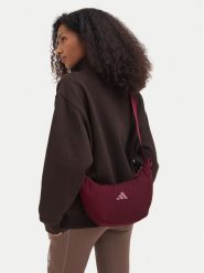 Adidas Torebka Glow Shoulder Bag KT4407 Bordowy. Czerwone torebki klasyczne Adidas, bez wzorów, z materiału, bez dodatków. Za 109.99 zł.