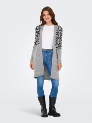 ONLY Kardigan w kolorze szarym rozmiar: XS. Szare kardigany Only, xs, bez wzorów, ze splotem. Za 96.83 zł.