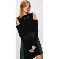 Miss Sixty - Sweter. Białe swetry Miss Sixty, s, bez wzorów, z dzianiny, bez ramiączek. W wyprzedaży za 299.90 zł.