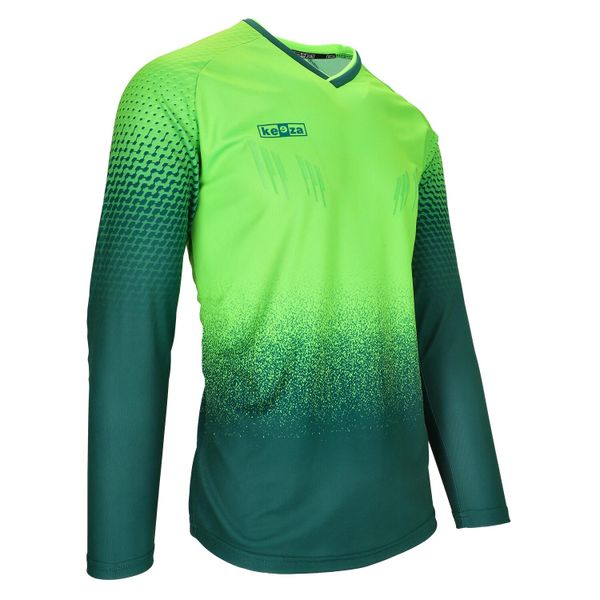 Bluza bramkarska Keeza Cage Junior. Zielone bluzy KEEZA, bez wzorów, bez kaptura. Za 87.00 zł.