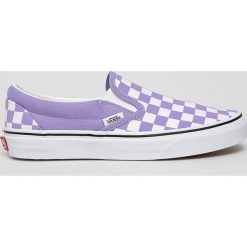 Vans - Tenisówki Classic. Fioletowe trampki Vans, bez wzorów, z materiału, bez zapięcia. W wyprzedaży za 249.90 zł.