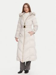 Marciano Guess Płaszcz zimowy 5BGL39 7374A Beżowy Regular Fit. Brązowe płaszcze Marciano Guess, na zimę, z aplikacjami, z syntetyku, bez kaptura. Za 1,669.00 zł.
