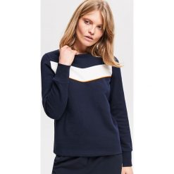Bluza z lampasem - Granatowy. Bluzy Reserved. Za 39.99 zł.