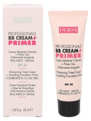 Pupa Milano Krem BB i primer 2w1 "Professionals" - SPF 20 - 50 ml rozmiar: onesize. Bazy pod makijaż Pupa Milano. Za 76.83 zł.