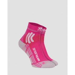 Skarpety biegowe damskie X-Socks Sky Run Two 4.0. Białe skarpety X Socks, bez wzorów. W wyprzedaży za 120.00 zł.