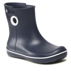 Kalosze Crocs. Niebieskie kalosze Crocs, bez wzorów. Za 99.99 zł.