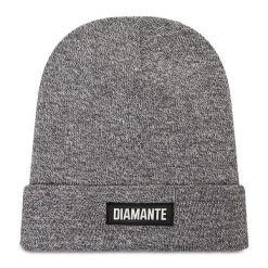 Czapka Diamante Wear. Szare czapki Diamante Wear, bez wzorów. Za 69.99 zł.
