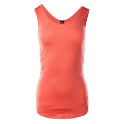 Tank Top Damski Trening Lady Malia. Czerwone topy Hi-tec, l, bez wzorów, bez kołnierzyka, bez ramiączek. Za 71.99 zł.
