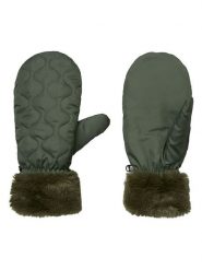 Becksöndergaard Rękawiczki "Makara" w kolorze ciemnozielonym rozmiar: M/L. Zielone rękawiczki Becksöndergaard, bez wzorów. Za 113.10 zł.