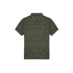 Polo TBS Pacco. Zielone koszulki polo Tbs, na lato, m, bez wzorów, z bawełny, bez kołnierzyka, bez ramiączek. Za 233.50 zł.