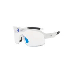 Okulary fotochromowe GOG Thor C - matt white/black. Białe okulary przeciwsłoneczne GOG, bez wzorów, sportowe. Za 497.99 zł.