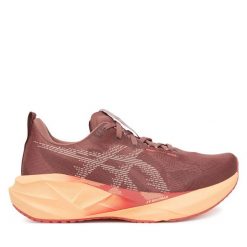 Buty do biegania Asics. Brązowe obuwie sportowe Asics, bez zapięcia, do biegania. Za 679.99 zł.