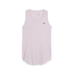 Tank Top Sportowy Damski Puma Studio Foundation. Fioletowe koszulki sportowe Puma, bez wzorów, bez ramiączek. Za 109.99 zł.