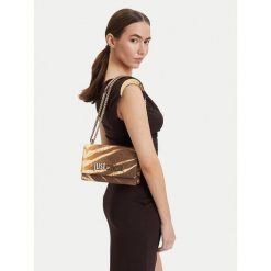 Torebka Just Cavalli. Brązowe torebki klasyczne Just Cavalli, bez wzorów, bez dodatków. Za 841.99 zł.