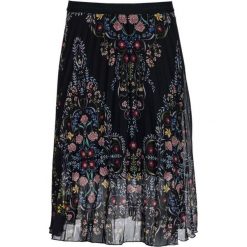 Desigual spódnica damska Frida 40, czarny. Czarne spódnice Desigual, na lato, bez wzorów, z materiału, maxi. W wyprzedaży za 203.00 zł.