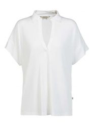 Herrlicher Bluzka "Yaisa" w kolorze białym rozmiar: XL. Białe bluzki Herrlicher, xl, bez wzorów, bez kołnierzyka, bez ramiączek. Za 122.45 zł.