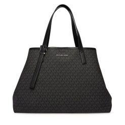 Torebka MICHAEL Michael Kors. Czarne shopper MICHAEL Michael Kors, bez wzorów, bez dodatków. Za 1,529.00 zł.