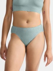 Sloggi Figi klasyczne Zero Feel Bliss 10219695 Zielony. Zielone figi Sloggi, xl, bez wzorów, z syntetyku. Za 59.99 zł.