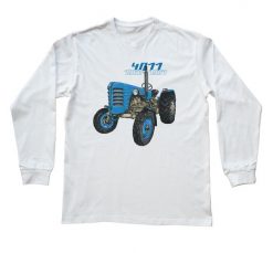 Zetor 4011 — bluzka z długim rękawem. Białe bluzki nikiniki, s, bez wzorów, z bawełny, bez kołnierzyka, bez ramiączek. W wyprzedaży za 75.65 zł.