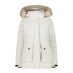 Parka dla kobiet CMP. Białe parki CMP, xl, sportowe, bez kaptura. W wyprzedaży za 699.99 zł.