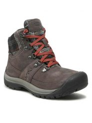 Keen Trekkingi Kaci III Winter Mid Wp 1026719 Szary. Szare obuwie sportowe Keen, z nubiku, trekkingowe. Za 649.99 zł.