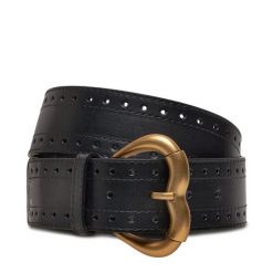 Pasek Damski PINKO. Czarne paski Pinko, bez wzorów. Za 499.99 zł.
