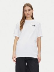 The North Face T-Shirt NF0A87NQFN41 Biały Oversize. Białe t-shirty The North Face, s, bez wzorów, z bawełny, bez kołnierzyka, bez ramiączek. Za 119.99 zł.