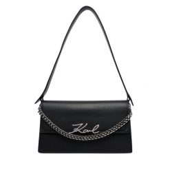 Torebka KARL LAGERFELD. Czarne torebki klasyczne KARL LAGERFELD, bez wzorów, bez dodatków. Za 1,299.00 zł.