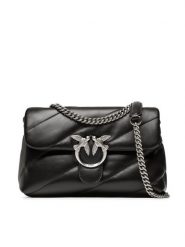 Pinko Torebka Love Classic Puff Cl PE 23 PLTT 100038 A0F2 Czarny. Czarne listonoszki Pinko, bez wzorów, ze skóry, bez dodatków. Za 1,099.00 zł.