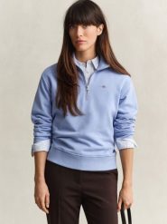 Gant Bluza Kobiety Bawełna niebieski, XL. Niebieskie bluzy GANT, xl, bez wzorów, z bawełny, bez kaptura. Za 599.95 zł.