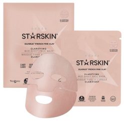 STARSKIN ® SILKMUD™ Pink French Clay Purifying Mud Sheet Mask Maseczki nawilżające 16 g. Maseczki . Za 41.60 zł.